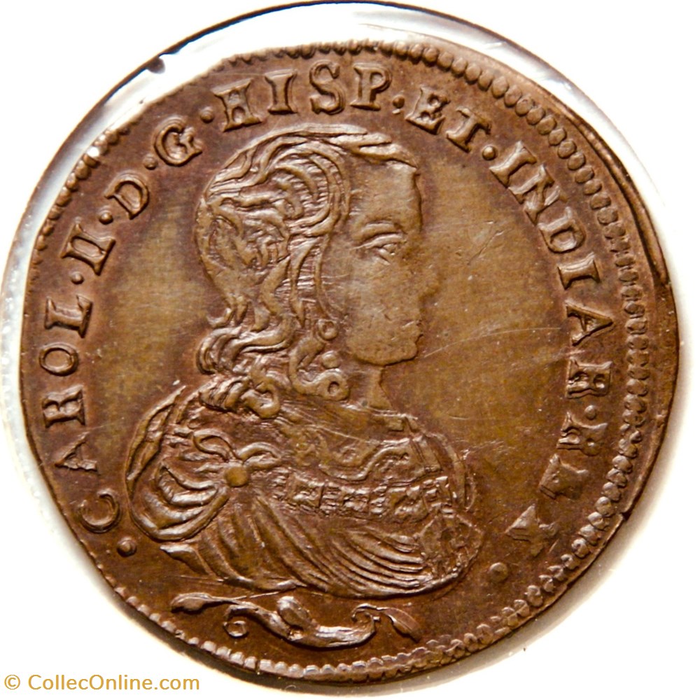 Charles II, Bureau des Finances. 1671 Bruxelles, Cuivre. monnaies paranumismatique jetons poids charles ii bureau des finances 1671 bruxelles cuivre