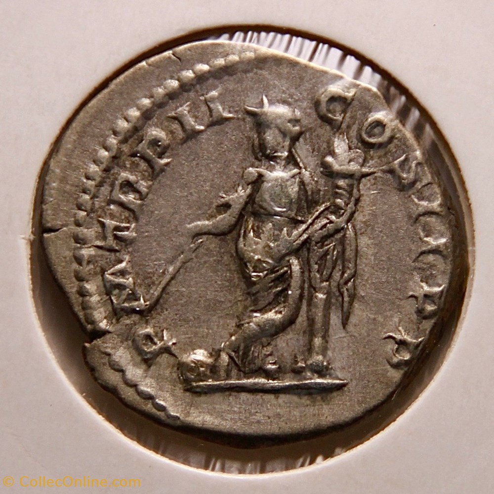 Denier - Elagabal (219) monnaies antiques romaines imperiales et republicaines denier elagabal 219