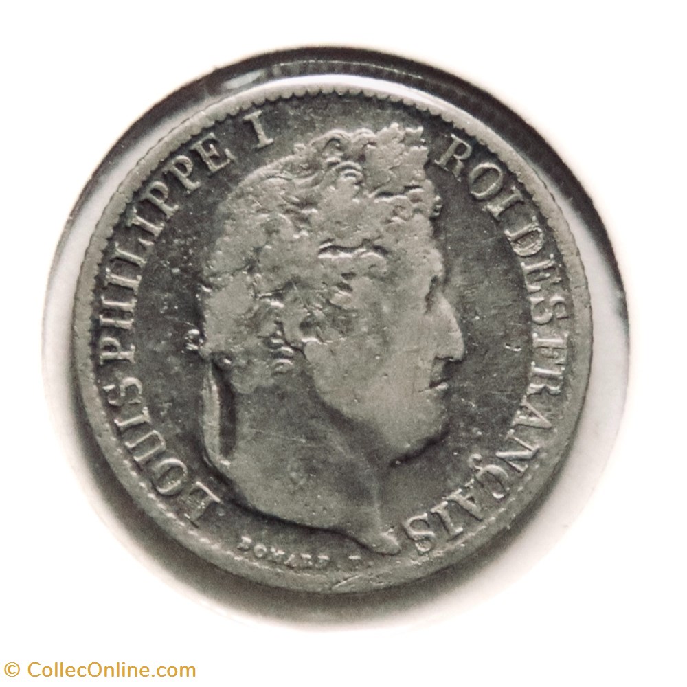 Louis Philipe 1er - 1/2 Franc, 1843𝐖 monnaies monde france louis philipe 1er 1 2 franc 1843