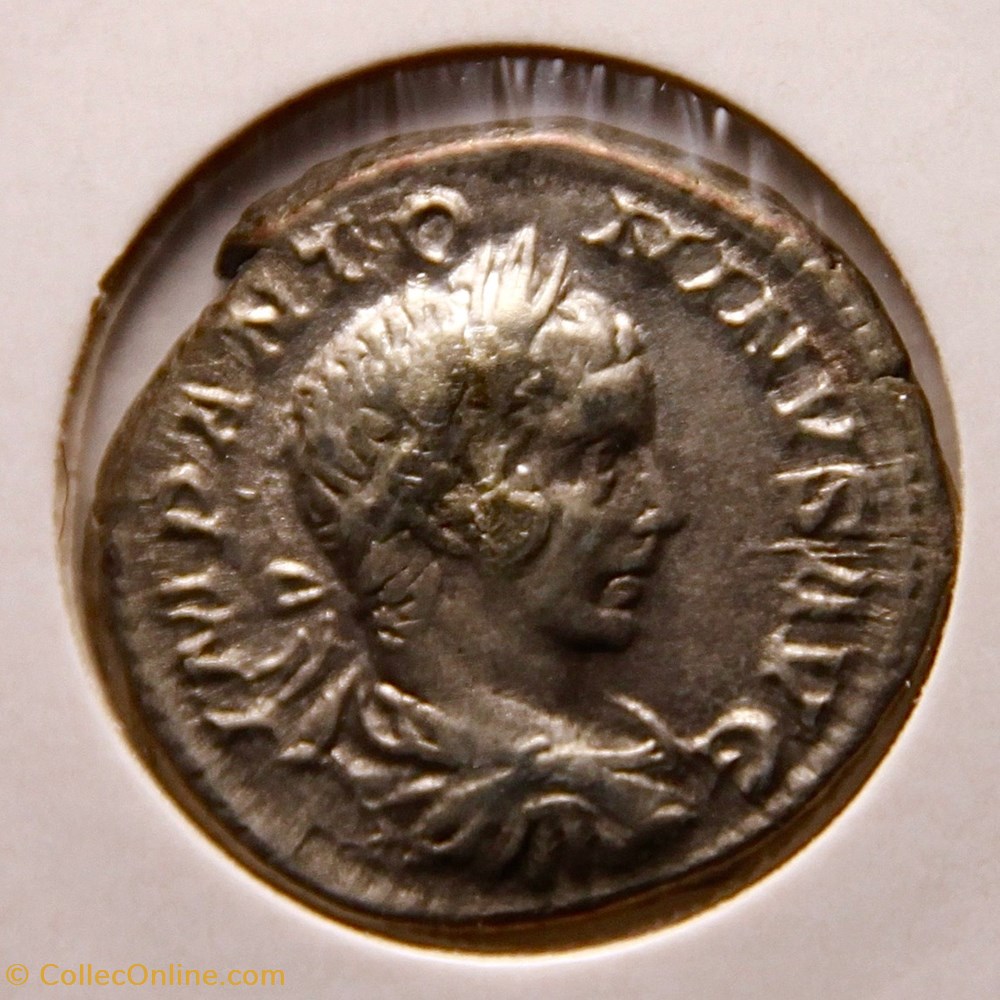 Denier - Elagabal (219) monnaies antiques romaines imperiales et republicaines denier elagabal 219