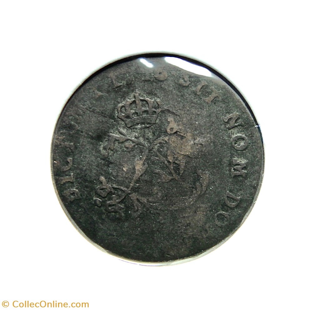 monnaies europe medievale france royales louis xv 1746aa double sol aux 2 l