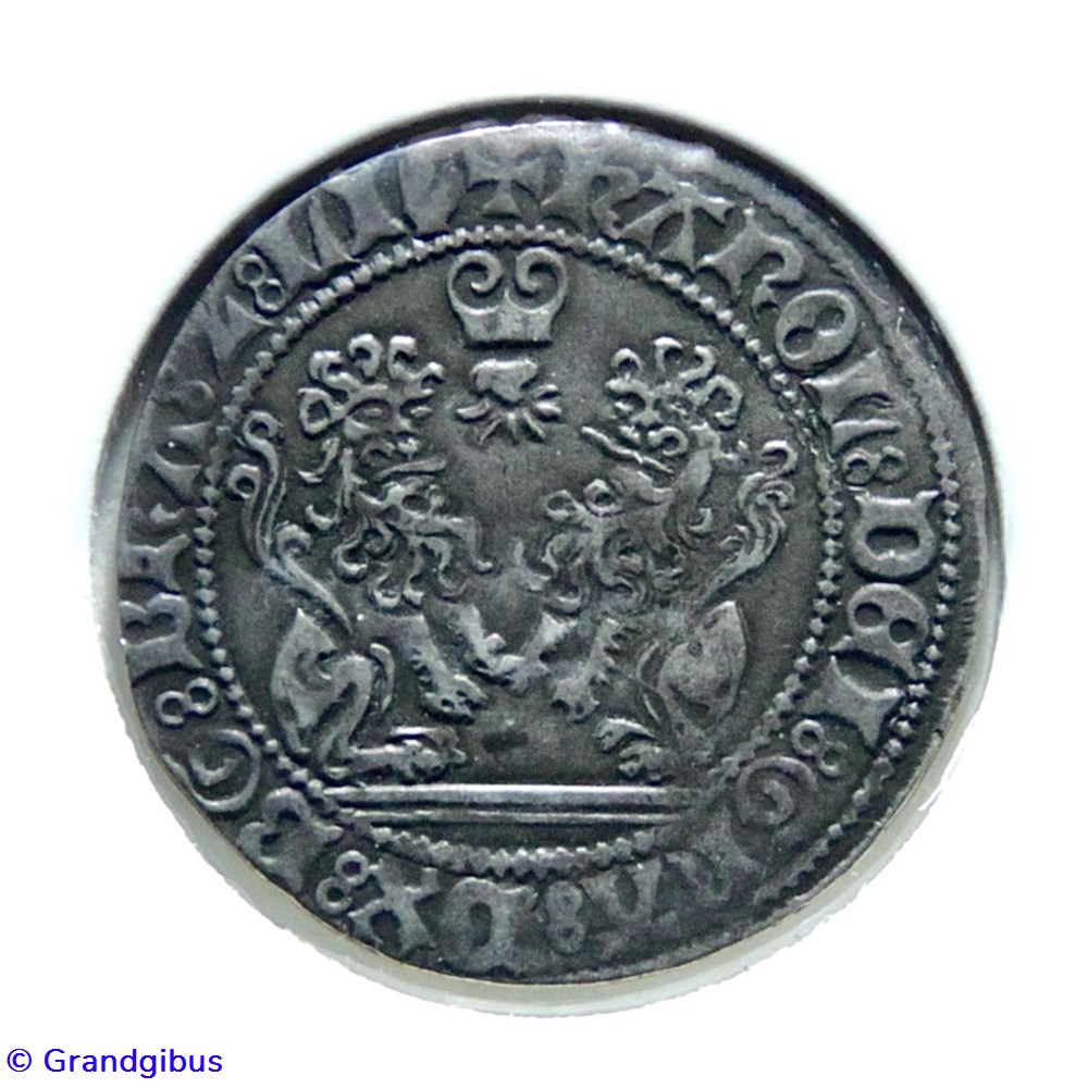 Charles le Téméraire - Double briquet, 1475 Anvers monnaies europe medievale pays bas bourguignons charles le temeraire double briquet 1475 anvers