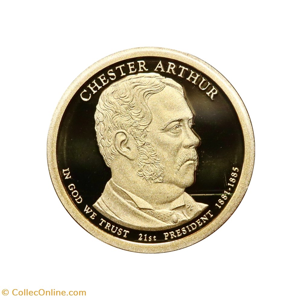 1 Dollar Arthur 2012 San Francisco. monnaies monde etats unis 1 dollar arthur 2012 san francisco