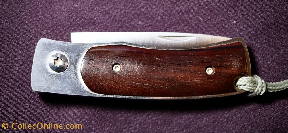couteaux de poches fallkniven u1 g3 cocobolo