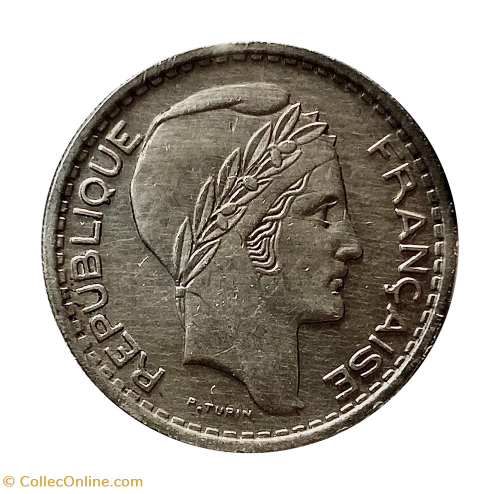 10 Francs Turin, petite tête - 1948 monnaies monde france 10 francs turin petite tete 1948