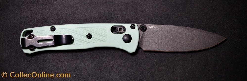 Benchmade - Mini bugout Sea Foam 2 couteaux poches benchmade mini bugout sea foam