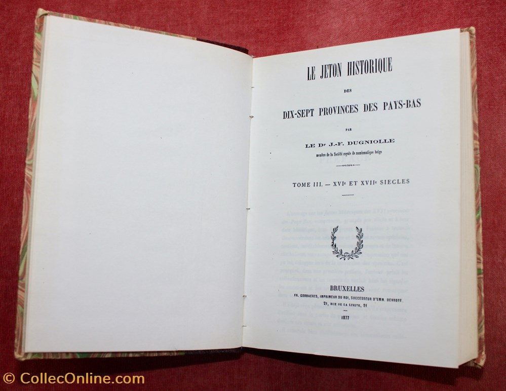 Dugniolle, Tome III. XVIème et XVIIème siècle. monnaies livres ouvrages identifications dugniolle tome iii xvieme et xviieme siecle