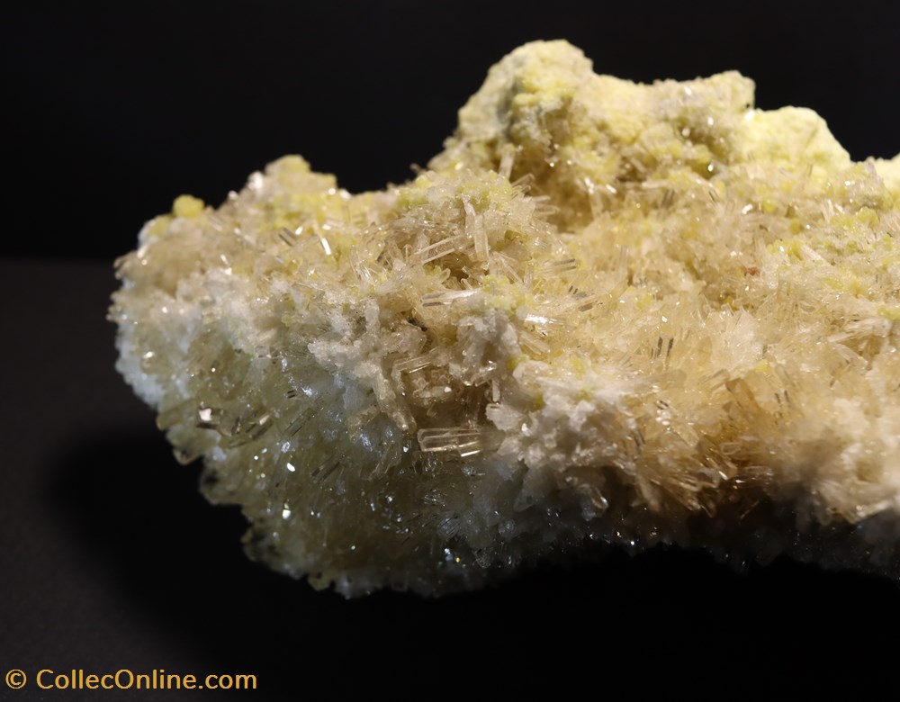 Célestite "diamant" (Pologne) 3 mineraux meteorites celestine celestite diamant pologne