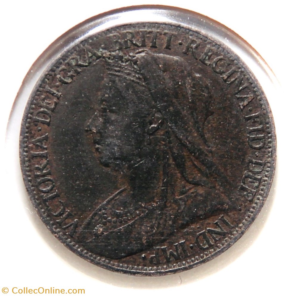 Victoria -1 Farthing 1896. monnaies monde royaume uni victoria 1 farthing 1896