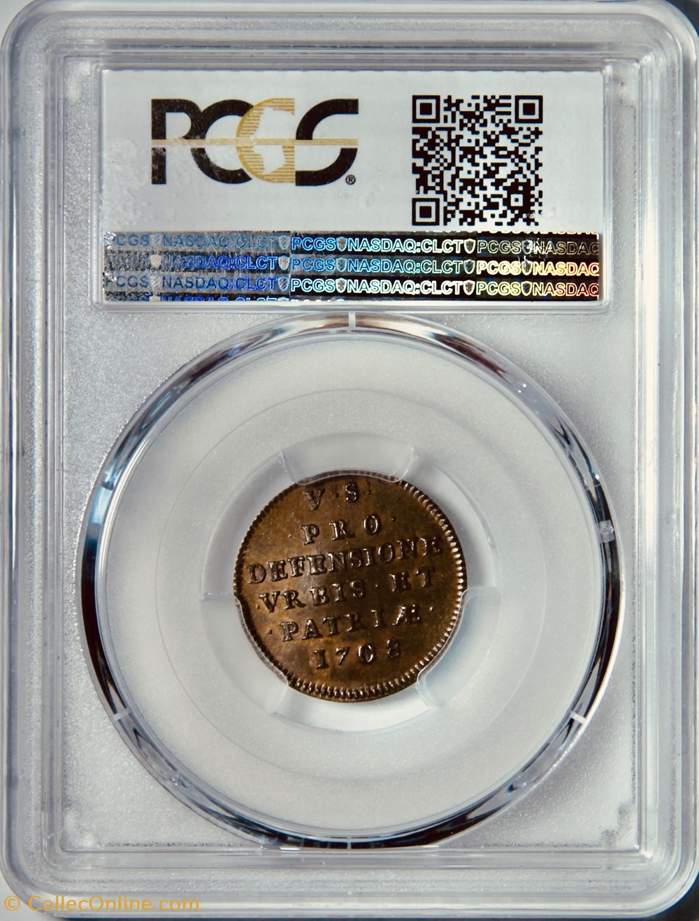 V sols 1708 Siège de Lille 4 monnaies europe medievale a france royales v sols 1708 siege de lille