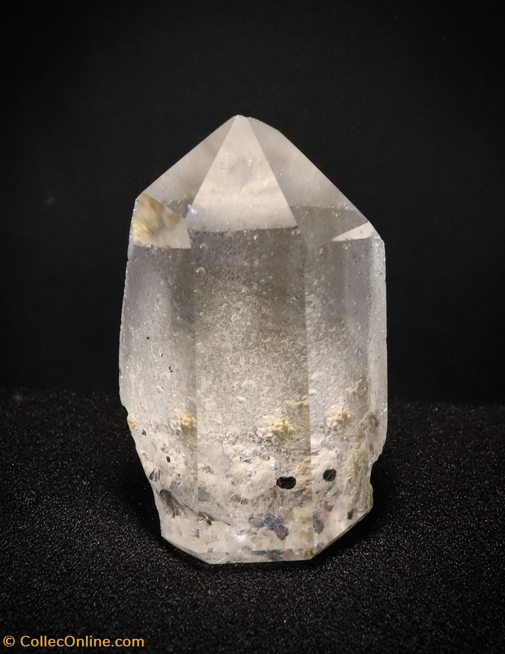 Cristal de quartz resurfacé mineraux meteorites cristal de quartz resurface