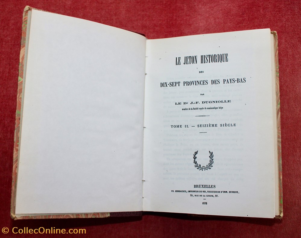 Dugniolle, Tome II. XVIème siècle. monnaies livres ouvrages identifications dugniolle tome ii xvieme siecle
