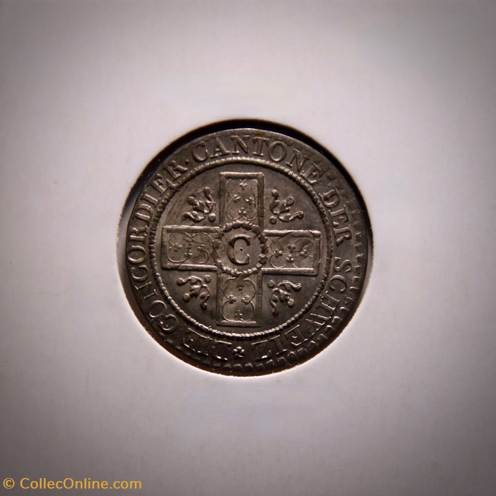 Canton de Berne - 5 Rappen (1826) monnaies monde suisse canton de berne 5 rappen 1826