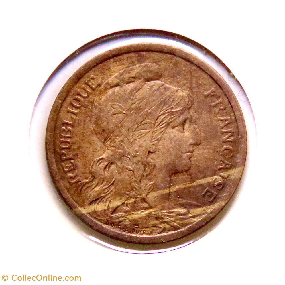 2 Centimes Daniel-Dupuis - 1911 monnaies monde france 2 centimes daniel dupuis 1911