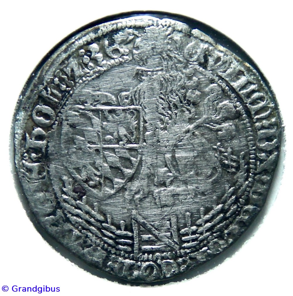 Guillaume IV de Bavière - Plaque ou double gros dit "tuin" monnaies europe medievale pays bas bourguignons guillaume iv de baviere plaque ou double gros dit tuin