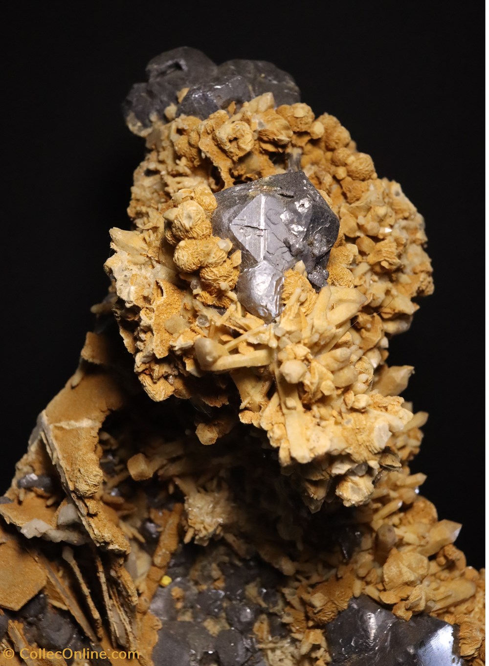 Galène (Dalnegorsk, Russie) 2 mineraux meteorites galene dalnegorsk russie
