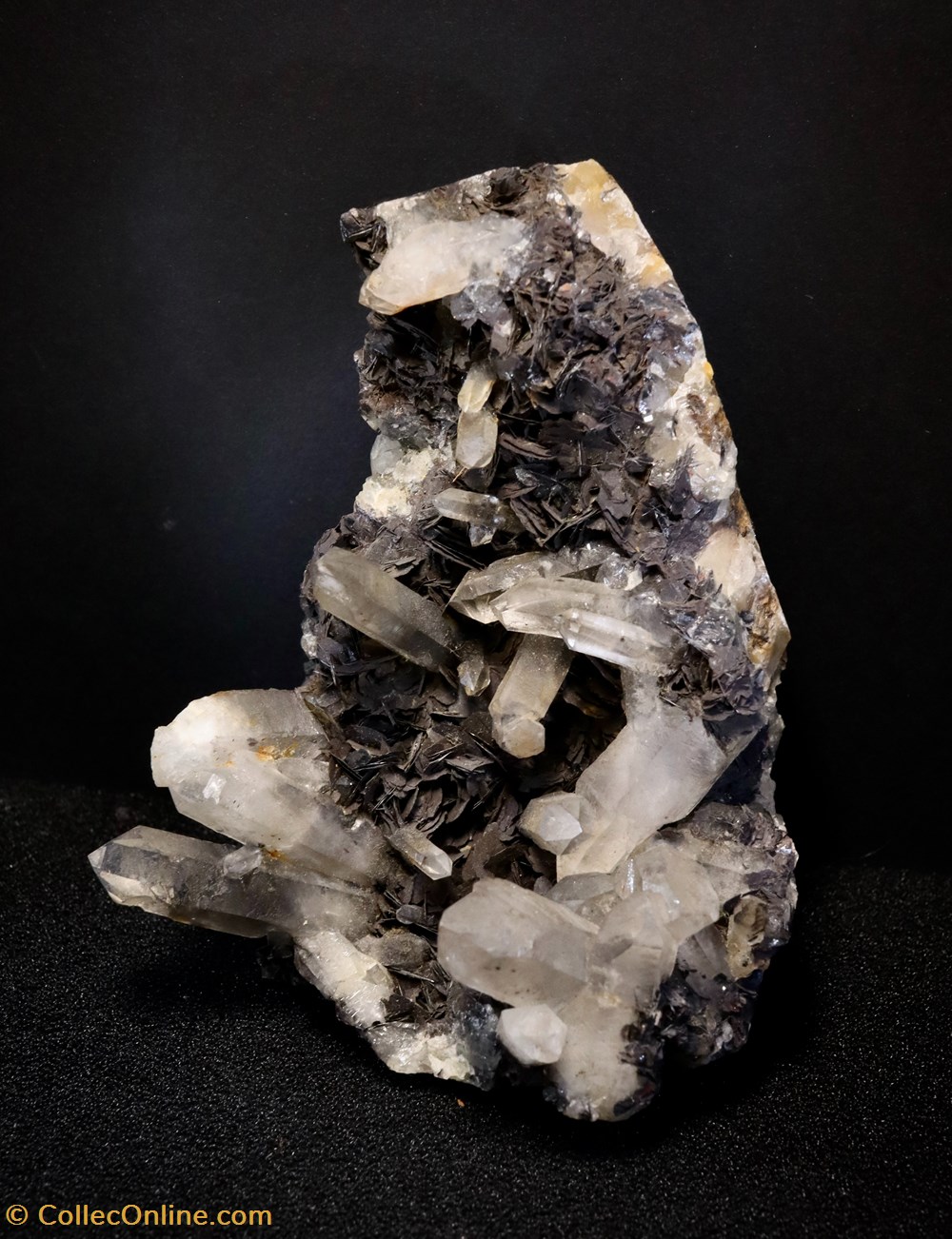 mineraux meteorites siderite quartz rose hematite