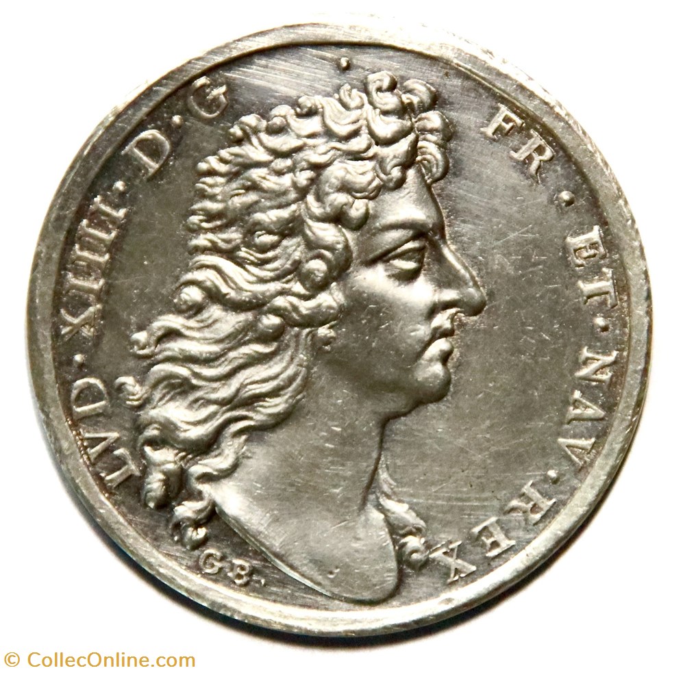 monnaies paranumismatique jetons poids louis xiv estats de lille 1685 argent