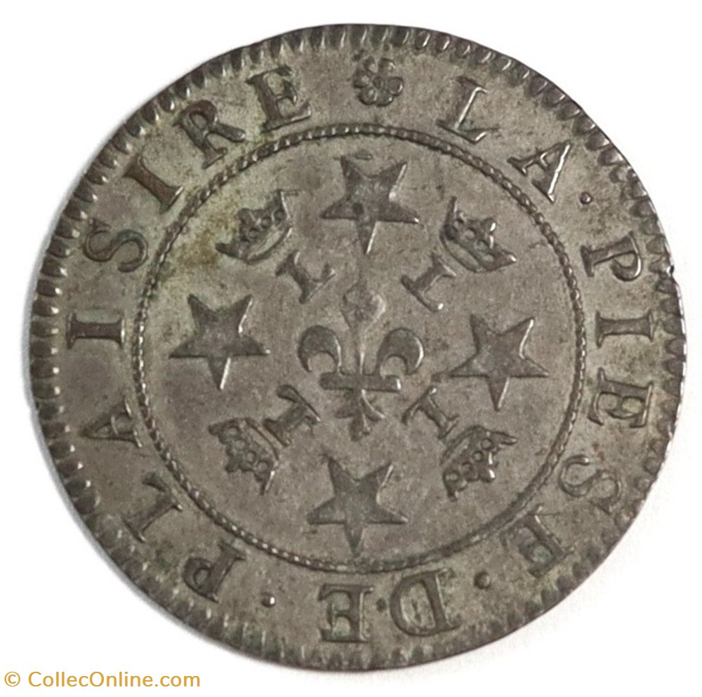 monnaies paranumismatique jetons poids louis xiv piece de plaisir n d billon