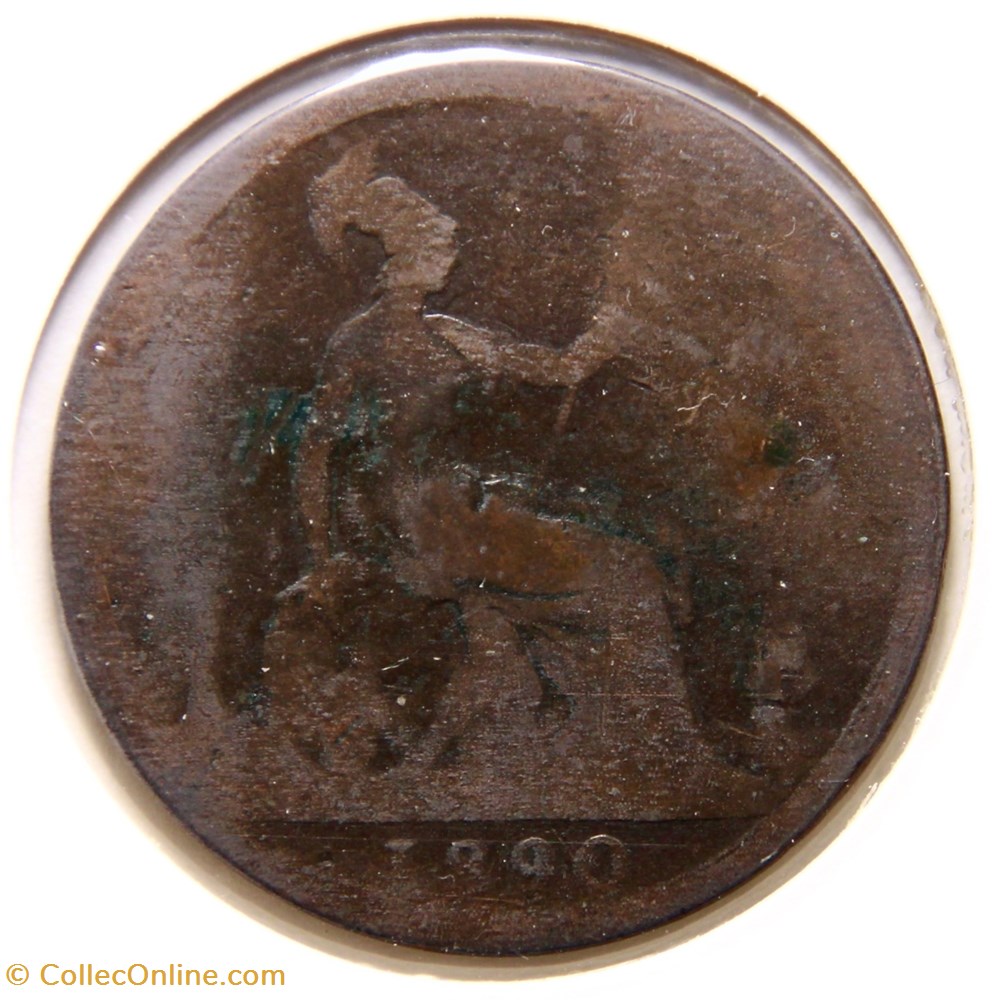 monnaies monde royaume uni victoria 1 penny 1890