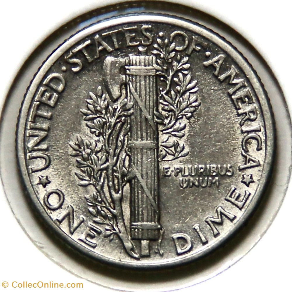 monnaies monde etats unis one dime mercury 1936