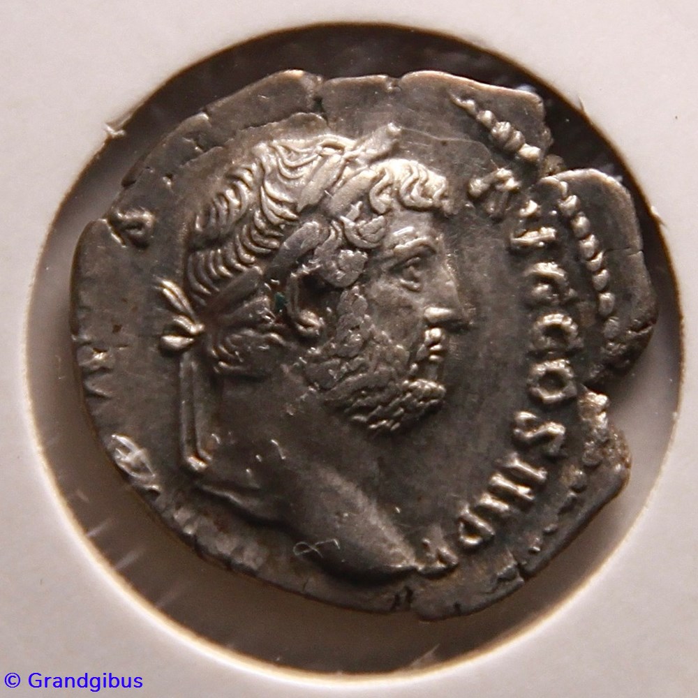 Denier - Hadrien (137) monnaies antiques romaines imperiales et republicaines denier hadrien 137