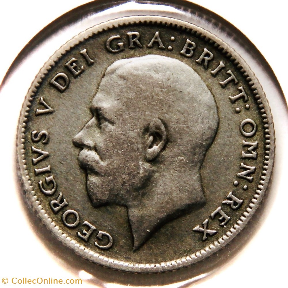 monnaies monde royaume uni george v 6 pence 1922