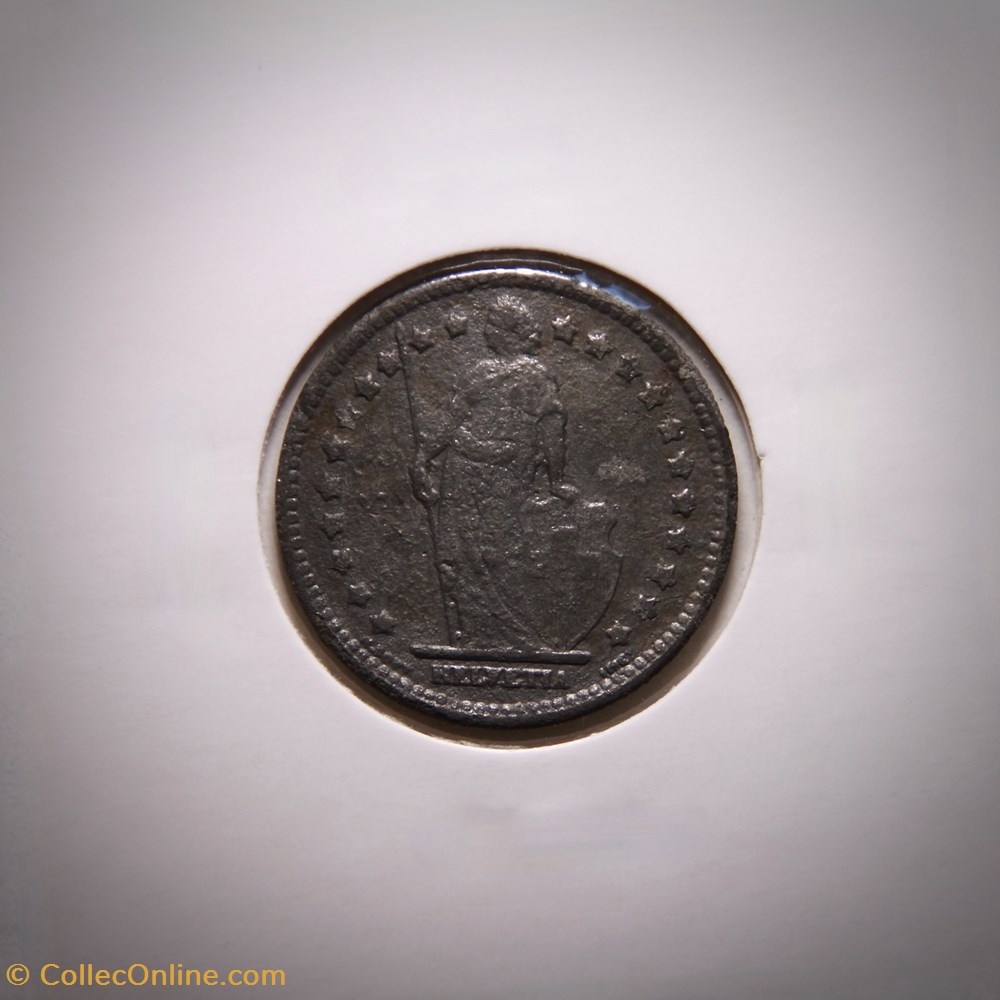 (Faux) 1 Franc 1911 B Helvetia debout monnaies monde suisse faux 1 franc 1911 b helvetia debout