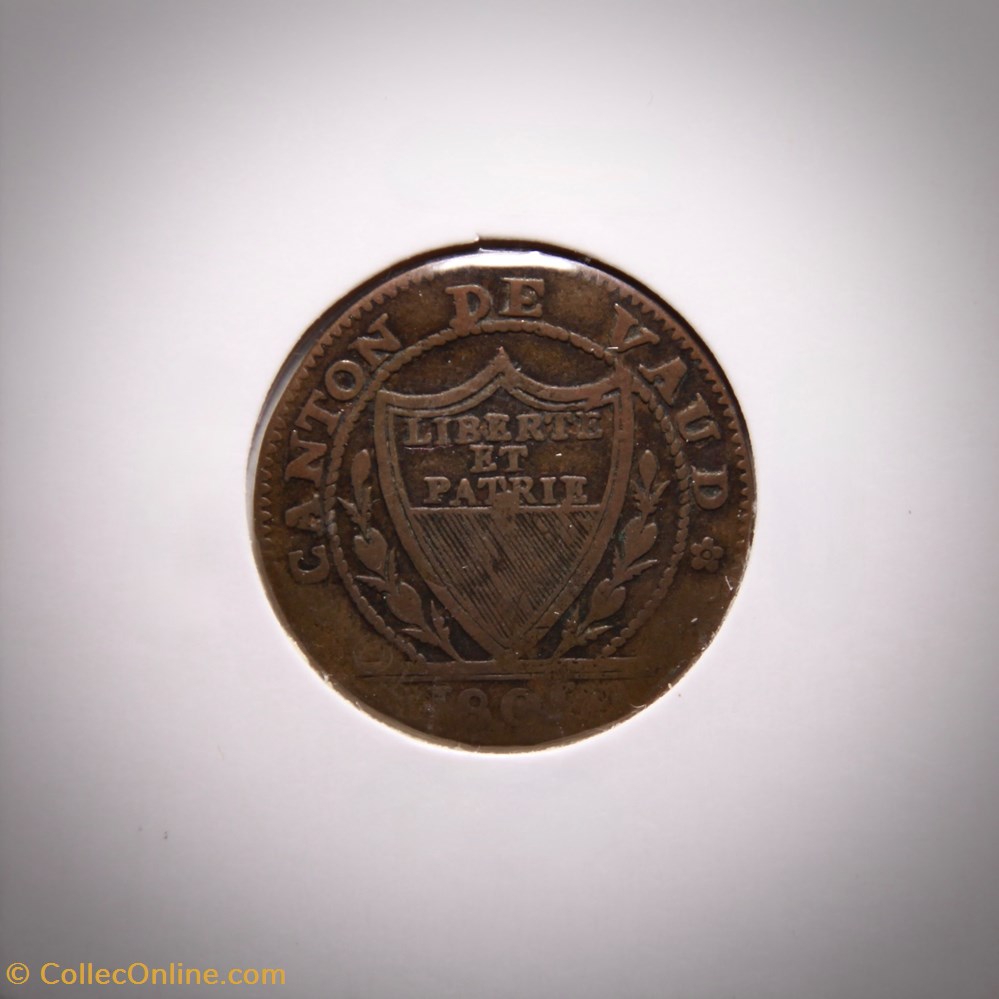 Canton de Vaud - 1 Batz (1805) monnaies monde suisse canton de vaud 1 batz 1805