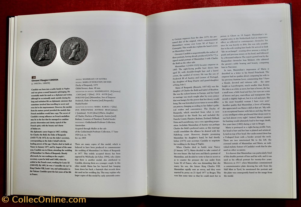 Medals & Plaquettes - Gulbenkian Collection. 2 monnaies livres ouvrages medals plaquettes gulbenkian collection