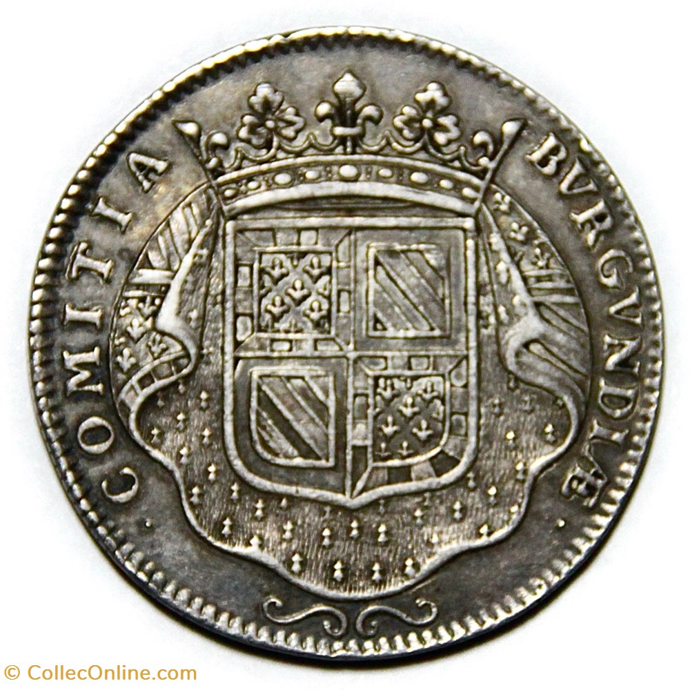 monnaies paranumismatique jetons poids etats de bourgogne la bourgogne soutenue par les princes de conde 1707 argent
