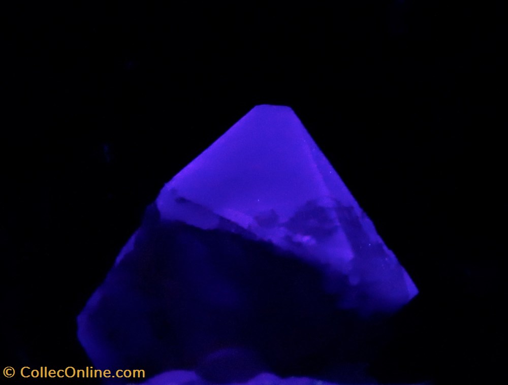 Fluorine rose (Chamonix, France) 2 mineraux meteorites fluorine rose chamonix france