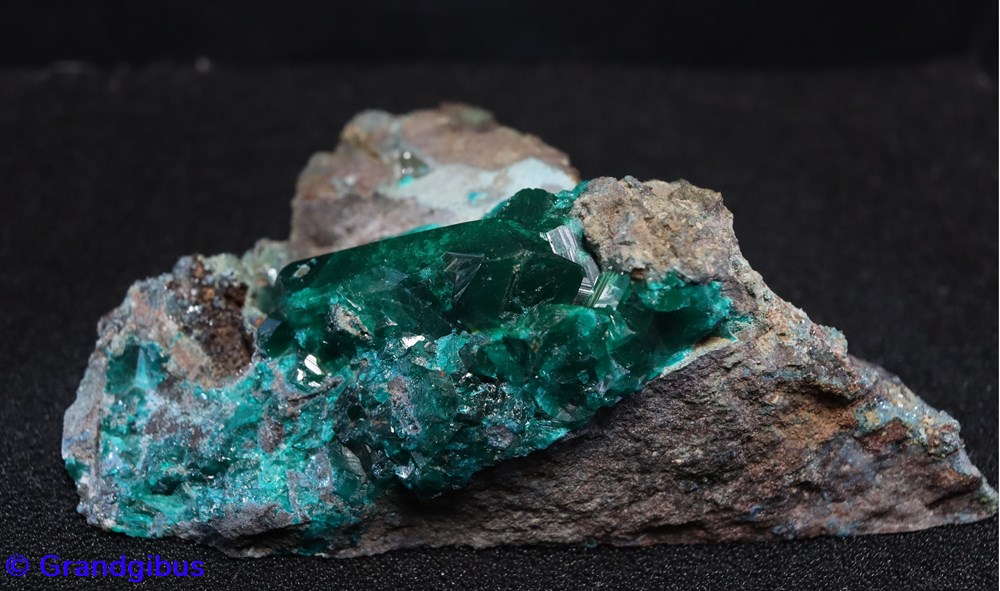 mineraux meteorites dioptase r d du congo