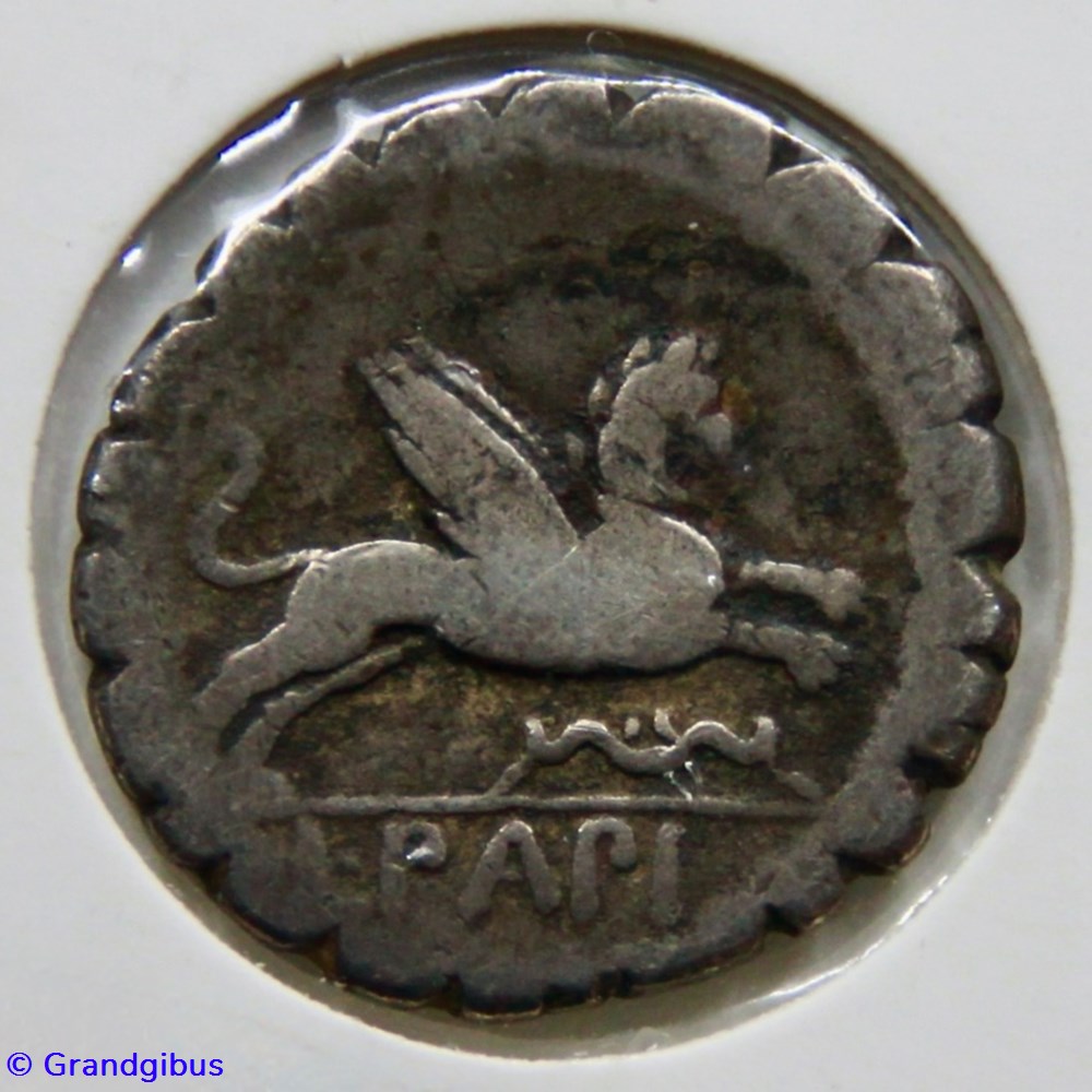 monnaies antiques romaines imperiales et republicaines papia 79 av jc denier serratus