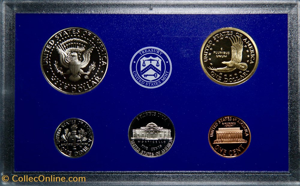 Série 2007 S - US Mint Proof Set 2 monnaies monde etats unis serie 2007 s us mint proof set