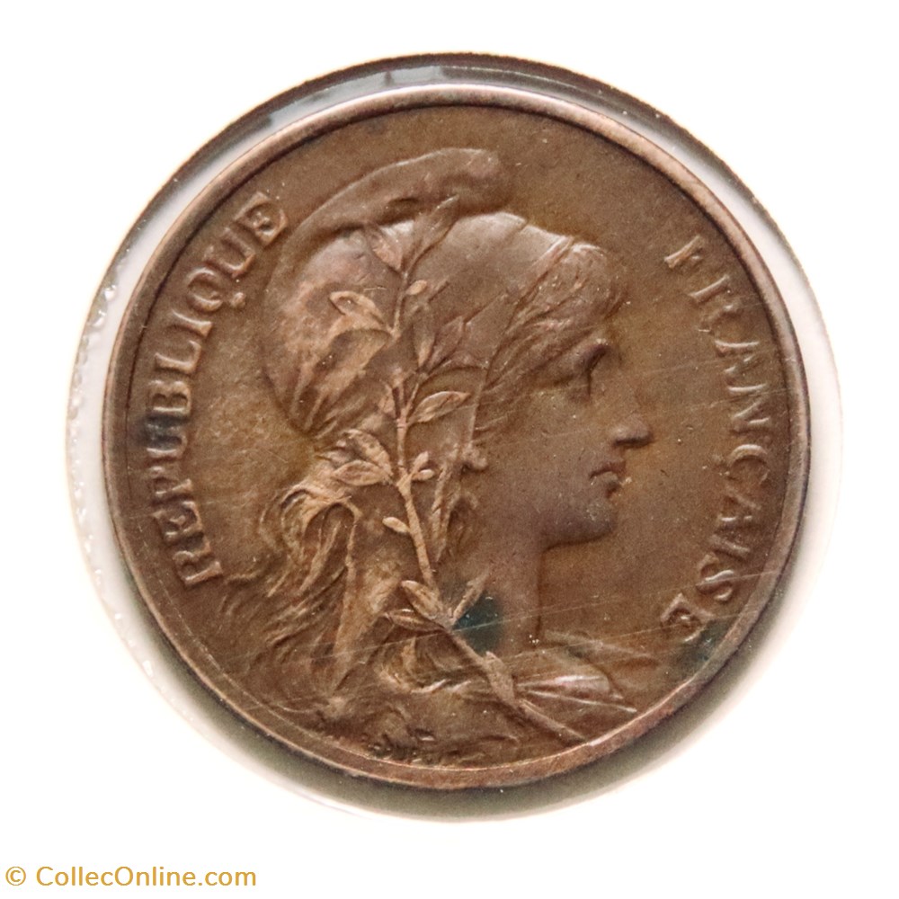 5 Centimes Daniel-Dupuis - 1917 monnaies monde france 5 centimes daniel dupuis 1917