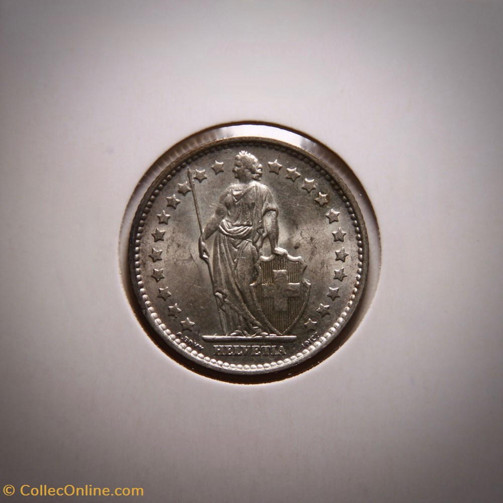 1 Franc 1965 B Helvetia debout monnaies monde suisse 1 franc 1965 b helvetia debout