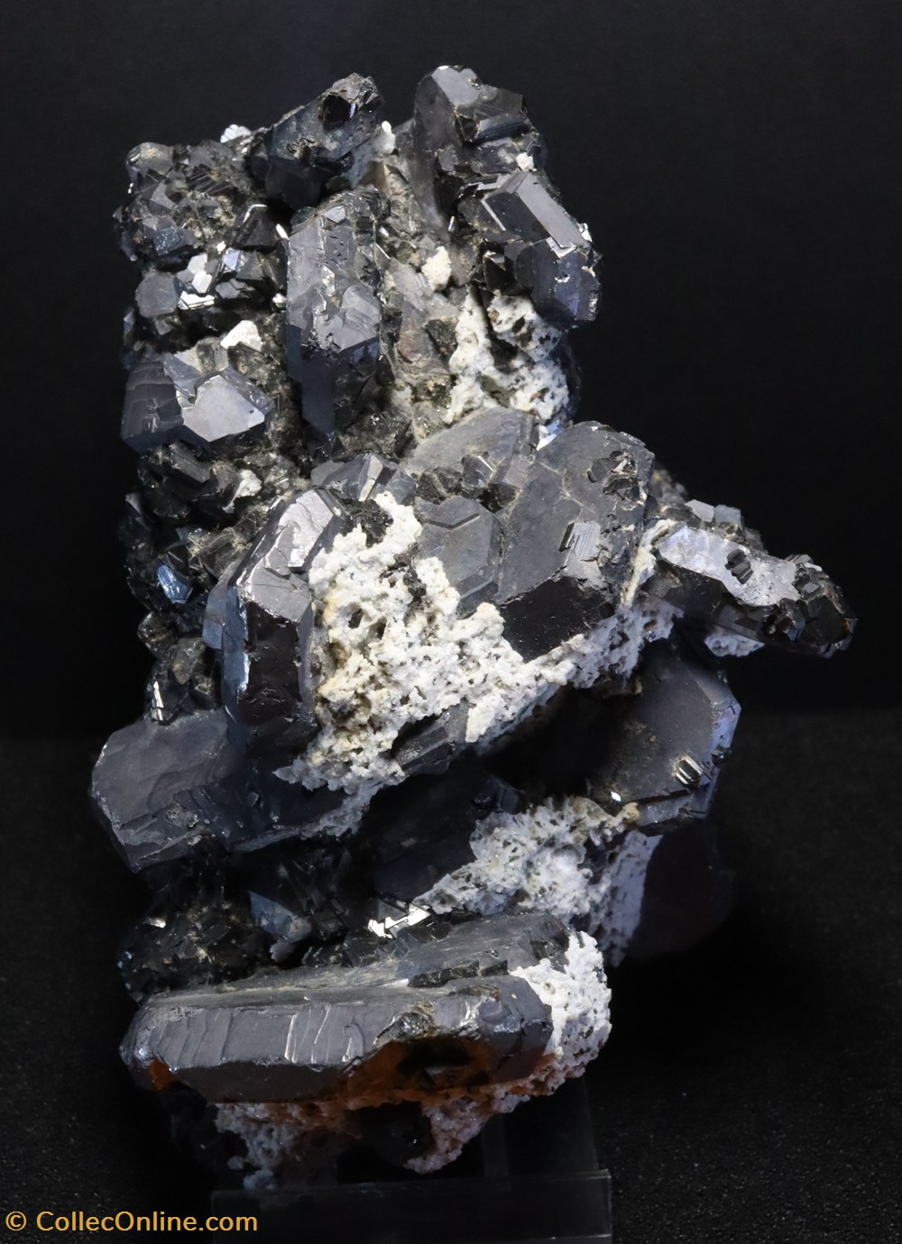 Galène lenticulaire (Dalnegorsk, Russie) 3 mineraux meteorites galene lenticulaire dalnegorsk russie