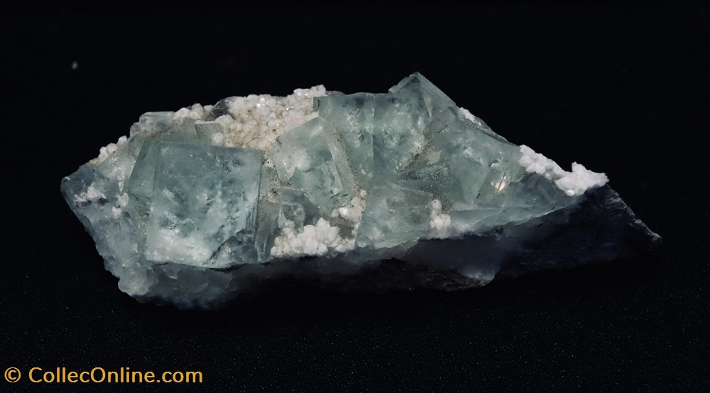 Fluorine (Chine) 3 mineraux meteorites fluorine chine