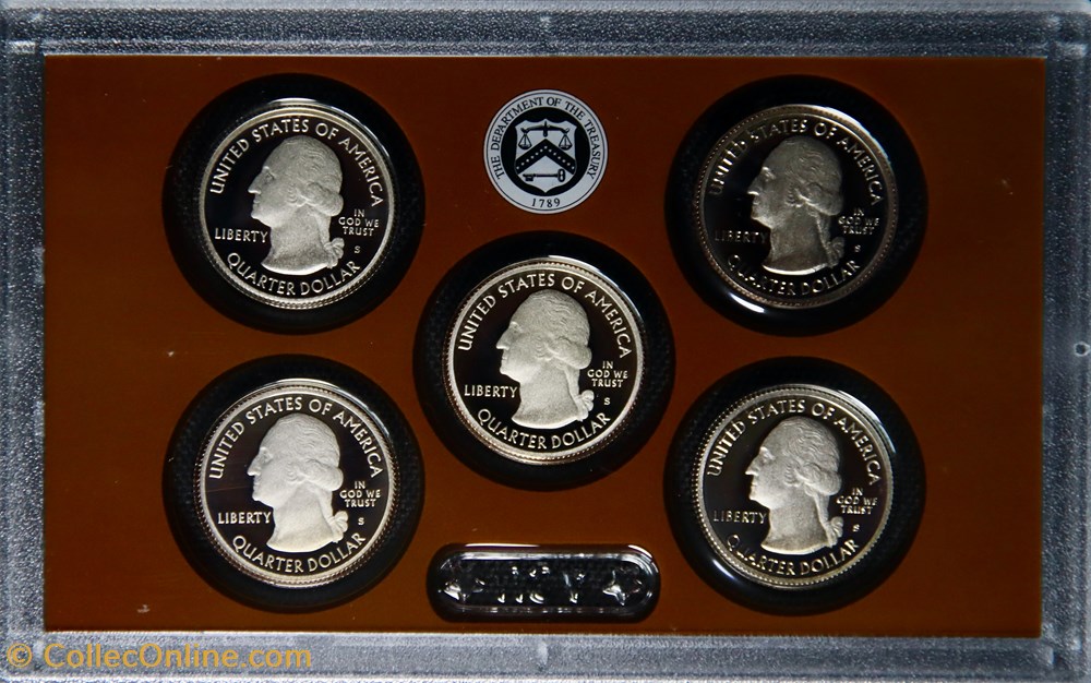 Série 2015 S - US Mint Proof Set 2 monnaies monde etats unis serie 2015 s us mint proof set