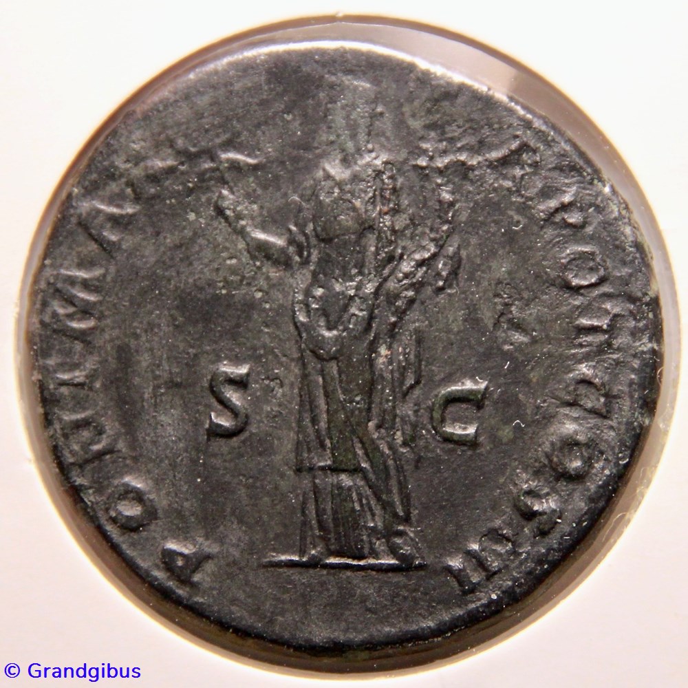 monnaies antiques romaines imperiales et republicaines sesterce hadrien 121