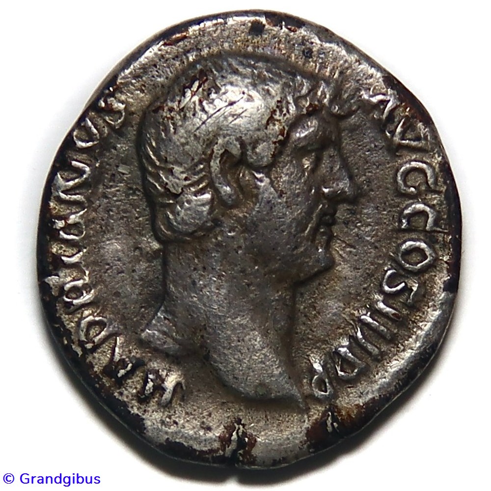 monnaies antiques romaines imperiales et republicaines denier hadrien 134