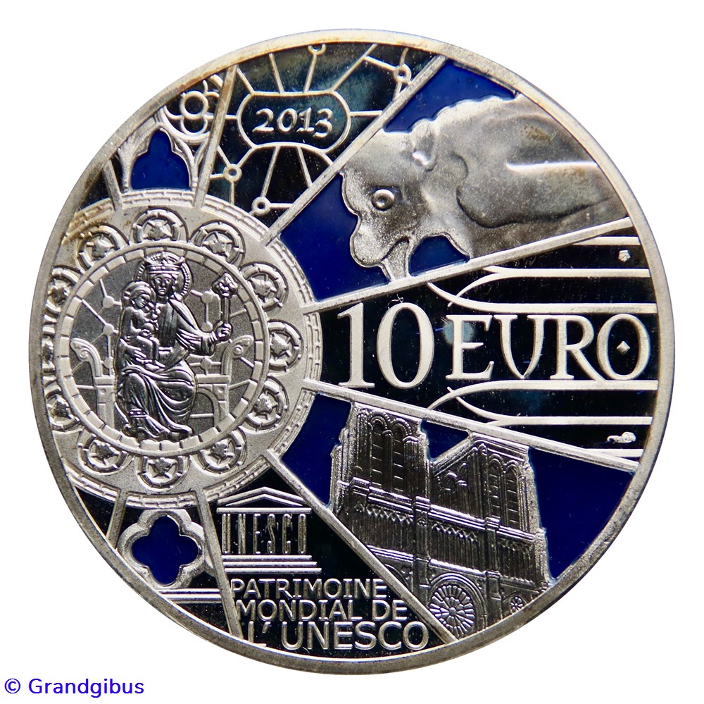 monnaies euros france 10 argent 2013 850 ans de notre dame de paris