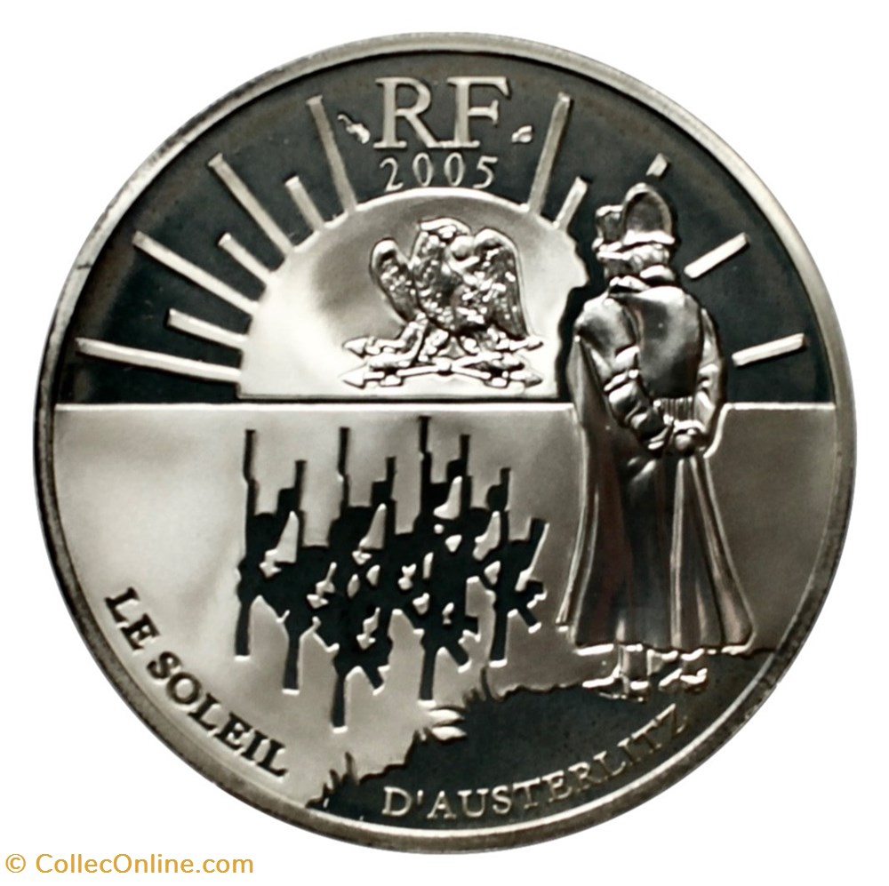 1 € 1/2 Argent 2005 Austerlitz monnaies euros france 1 1 2 argent 2005 austerlitz