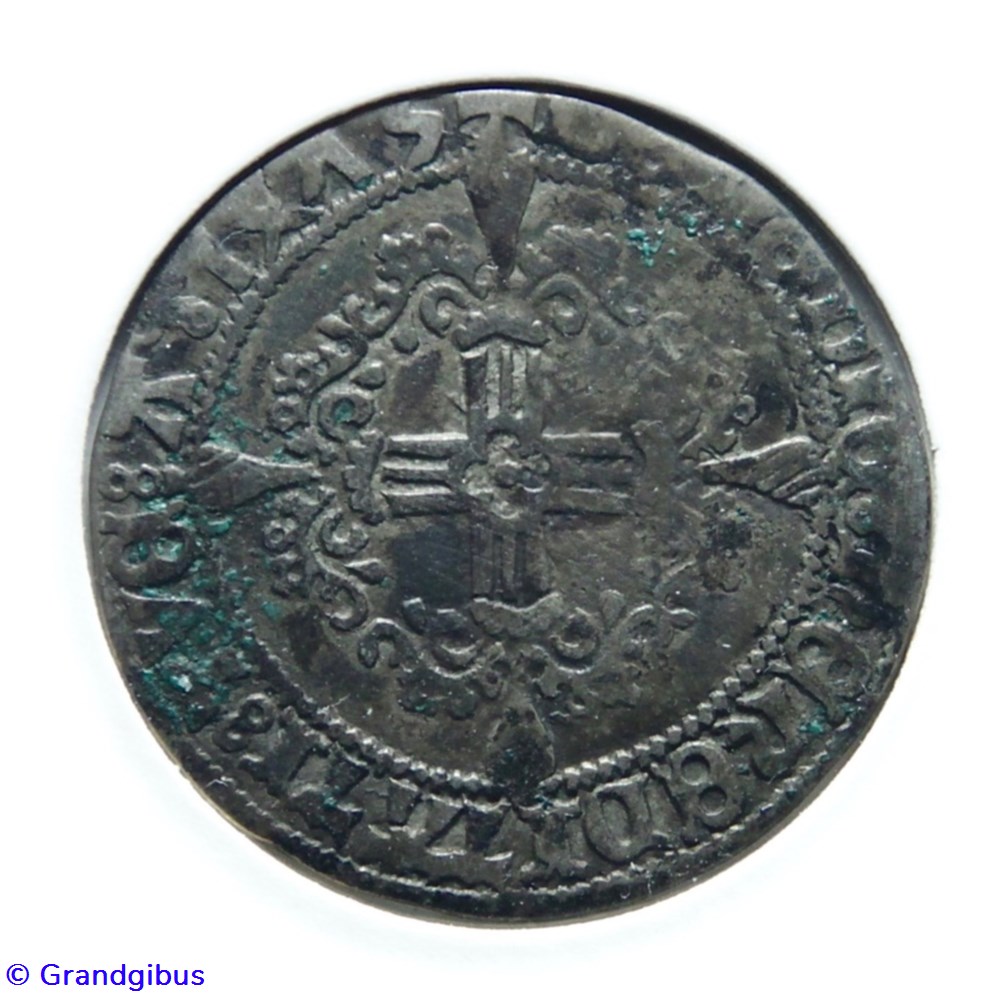 Charles le Téméraire - Briquet 1475 Anvers monnaies europe medievale pays bas bourguignons charles le temeraire briquet 1475 anvers