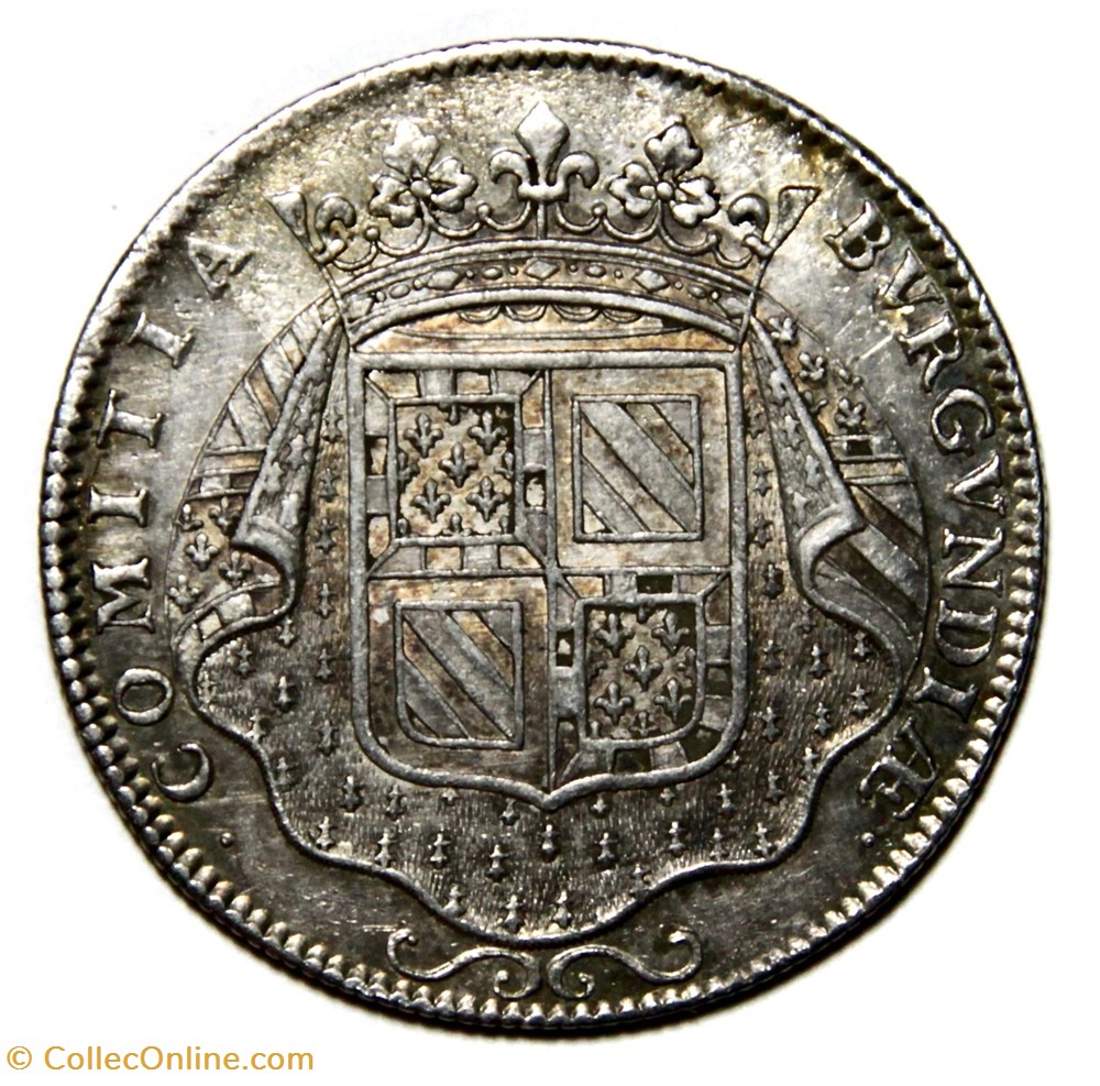 monnaies paranumismatique jetons poids etats de bourgogne paix de ryswick 1698 argent