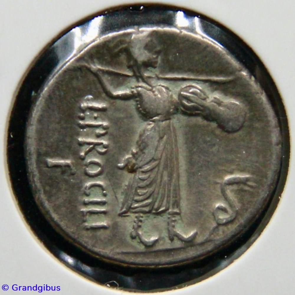 Procilia (80 av. JC) - Denier monnaies antiques romaines imperiales et republicaines procilia 80 av jc denier