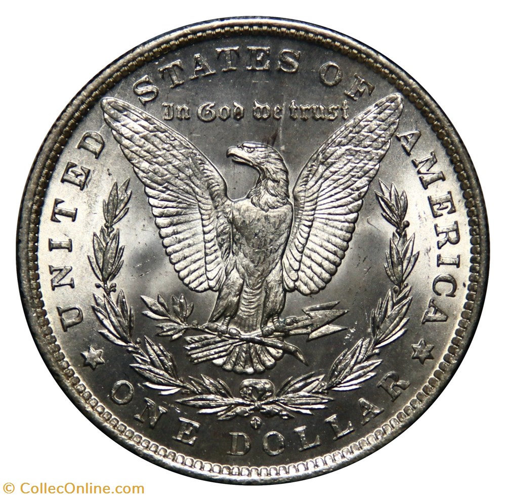 1 Dollar - Morgan, 1884 O monnaies monde etats unis 1 dollar morgan 1884 o