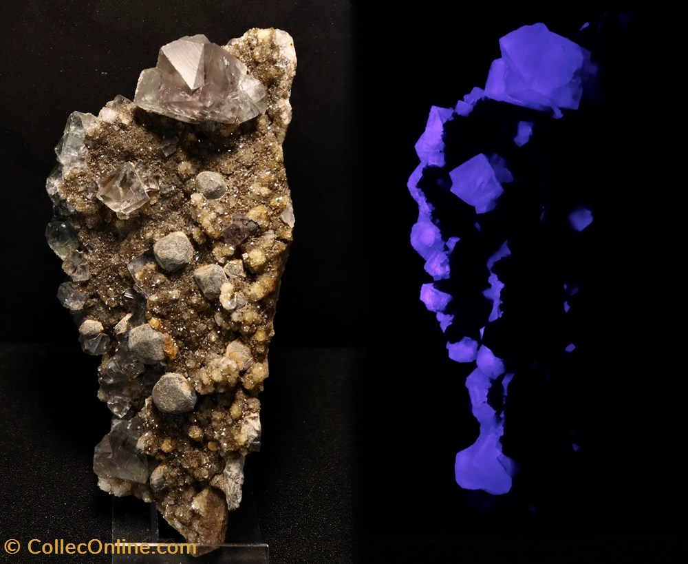 mineraux meteorites fluorine rogerley angleterre