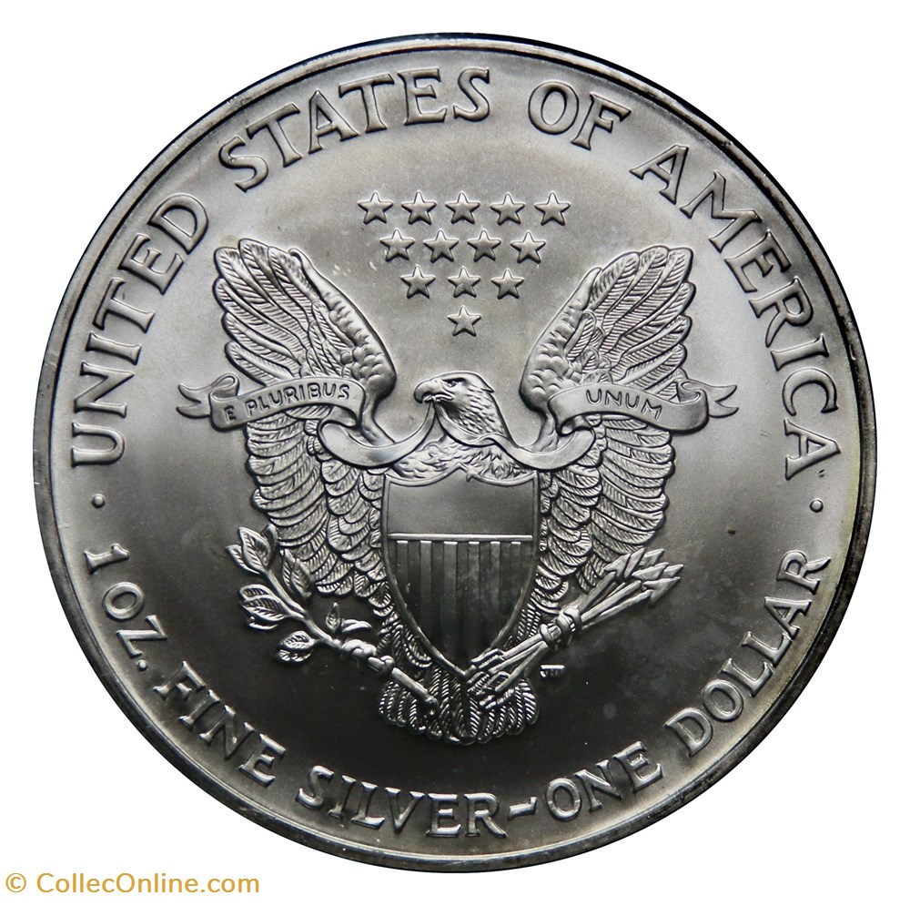 1 Dollar - Silver Eagle, 2004 (West Point) monnaies monde etats unis 1 dollar silver eagle 2004 west point